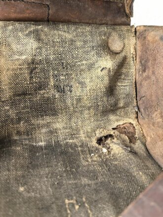1. Weltkrieg, Paar Packtaschen für berittene, keine erkennbare Stempelung, ungereinigt