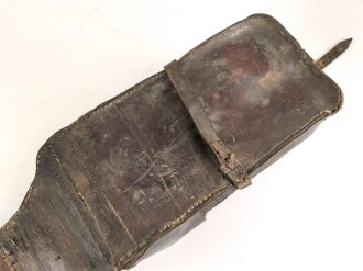 1. Weltkrieg, Paar Packtaschen für berittene, keine erkennbare Stempelung, ungereinigt