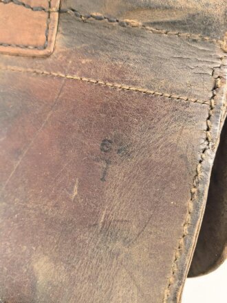 1. Weltkrieg, Paar Packtaschen für berittene, keine erkennbare Stempelung, ungereinigt
