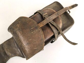 1. Weltkrieg, Paar Packtaschen für berittene, keine erkennbare Stempelung, ungereinigt