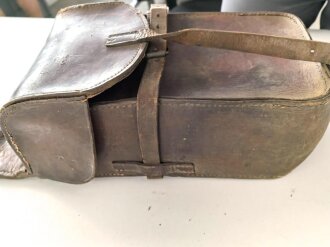 1. Weltkrieg, Paar Packtaschen für berittene, keine erkennbare Stempelung, ungereinigt