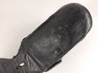 Kaiserreich und 1. Weltkrieg, Paar Packtaschen für berittene, keine erkennbare Stempelung, ungereinigt, Leder angetrocknet