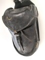 Kaiserreich und 1. Weltkrieg, Paar Packtaschen für berittene, keine erkennbare Stempelung, ungereinigt, Leder angetrocknet