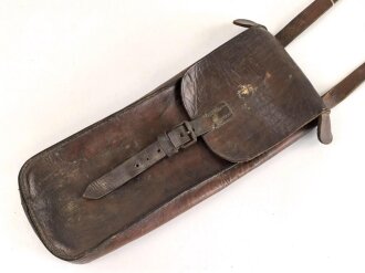 1. Weltkrieg, Tasche für Berittene. Datiert 1916
