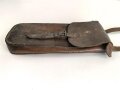 1. Weltkrieg, Tasche für Berittene. Datiert 1916