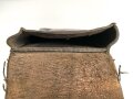 1. Weltkrieg, Tasche für Berittene, Riemen fehlt, datiert 1917