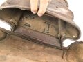 1. Weltkrieg, Packtasche für Artillerie ?, Hersteller und 1917 gestempelt. Guter Gesamtzustand, ungereinigt