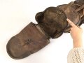 1. Weltkrieg, Packtasche für Artillerie ?, Hersteller und 1916 gestempelt. Ungereinigt