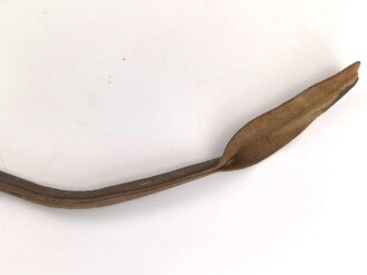 1. Weltkrieg, Lederpeitsche  für Artillerie ?, Hersteller und 1915 gestempelt.