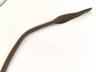 1. Weltkrieg, Lederpeitsche  für Artillerie ?, Hersteller und 1915 gestempelt.