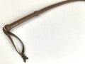 1. Weltkrieg, Lederpeitsche  für Artillerie ?, Hersteller und 1915 gestempelt.