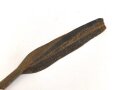 1. Weltkrieg, Lederpeitsche  für Artillerie ?, Hersteller und 1915 gestempelt.