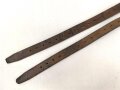 2 Stück Mittelpackriemen für Berittene , wohl ehemaliger Ostblock weiterverwendet bei der Wehrmacht