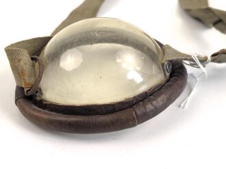Brille zur Pferdegasmaske der Wehrmacht, gebrauchtes Stück