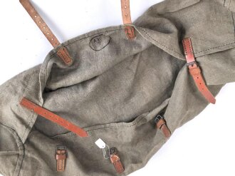 1. Weltkrieg, Mantelsack datiert 1917, in der Nachkriegszeit weiterverwendet bei der Schutzpolizei. Seltenes Stück