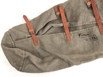 1. Weltkrieg, Mantelsack datiert 1917, in der...