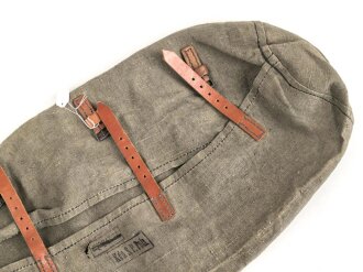 1. Weltkrieg, Mantelsack datiert 1917, in der Nachkriegszeit weiterverwendet bei der Schutzpolizei. Seltenes Stück