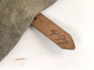 1. Weltkrieg, Mantelsack datiert 1917, in der Nachkriegszeit weiterverwendet bei der Schutzpolizei. Seltenes Stück