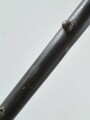 Preussen, Stahlrohrlanze Modell 1890/93. Die Drahtösen bereits durch vier Messingknöpfe ergänzt, so 1893 durchgeführt. Kammerstück von 1890. KEIN VERSAND