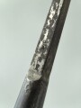 Preussen, Stahlrohrlanze Modell 1890/93. Die Drahtösen bereits durch vier Messingknöpfe ergänzt, so 1893 durchgeführt. Kammerstück von 1890. KEIN VERSAND
