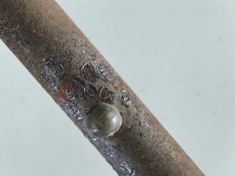 Preussen, Stahlrohrlanze Modell 1893. Kammerstück von 1906. Ungereinigt, KEIN VERSAND, 3,20m Länge