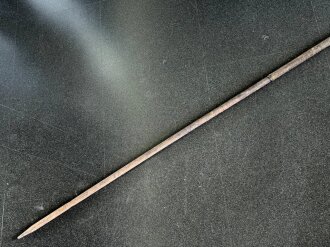 Preussen, Stahlrohrlanze Modell 1893. Kammerstück von 1906. Ungereinigt, KEIN VERSAND, 3,20m Länge