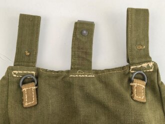 Brotbeutel in Tropenausführung für Angehörige des Heeres, wohl ungetragenes Stück