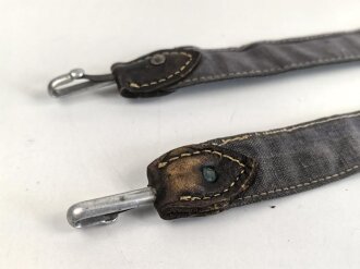 Trageriemen für einen Brotbeutel der Luftwaffe. Stark getragenes Stück