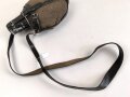 Labeflasche für Sanitätspersonal der Wehrmacht. C & C.W. 37. Ausnahmsweise mal mit den richtigen Trageriemen