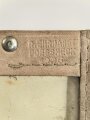 Einschub für eine Kartentasche der Wehrmacht. Gebraucht, datiert 1936