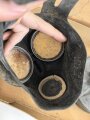 Luftschutz,  Volksgasmaske VM40 in Verpackung. Ungereinigt