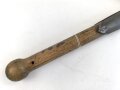 Luftschutz, gerader Spaten Wehrmacht, datiert 1938, für Luftschutz verausgabt. Höchstwahrscheinlich Originallack