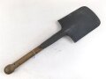 Luftschutz, gerader Spaten Wehrmacht, datiert 1938, für Luftschutz verausgabt. Höchstwahrscheinlich Originallack
