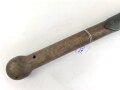 Luftschutz, gerader Spaten Wehrmacht, datiert 1938, für Luftschutz verausgabt. Höchstwahrscheinlich Originallack