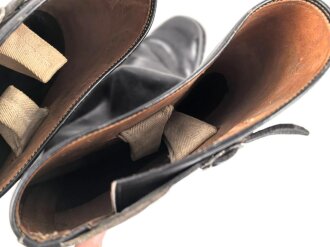 Deutschland nach 1945, Paar lederne Schaftstiefel in gutem Zustand. Sohlenlänge 30,5cm