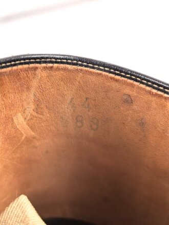 Deutschland nach 1945, Paar lederne Schaftstiefel in gutem Zustand. Sohlenlänge 30,5cm