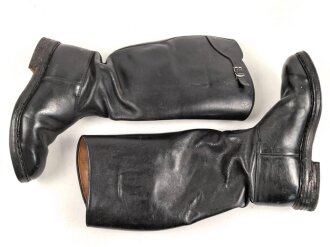 Deutschland nach 1945, Paar lederne Schaftstiefel in gutem Zustand. Sohlenlänge 30,5cm