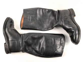 Deutschland nach 1945, Paar lederne Schaftstiefel in gutem Zustand. Sohlenlänge 30,5cm