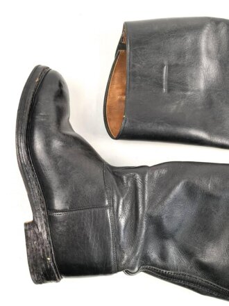 Deutschland nach 1945, Paar lederne Schaftstiefel in gutem Zustand. Sohlenlänge 30,5cm
