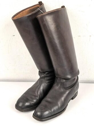 Paar Stiefel für Offiziere der Wehrmacht. getragenes...