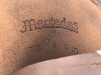 Paar Stiefel für Offiziere der Wehrmacht. getragenes Paar, Sohlenlänge 29cm
