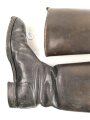 Paar Stiefel für Offiziere der Wehrmacht. getragenes Paar, Sohlenlänge 29cm