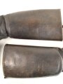 Paar Stiefel für Offiziere der Wehrmacht. getragenes Paar, Sohlenlänge 29cm