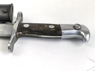 Schweiz,  Seitengewehr Modell 1911 für K31 und K11, Hersteller Waffenfabrik Neuhausen