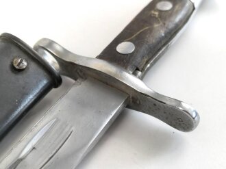 Schweiz,  Seitengewehr Modell 1911 für K31 und K11, Hersteller Waffenfabrik Neuhausen