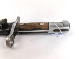 Schweiz,  Seitengewehr Modell 1911 für K31 und K11, Hersteller Waffenfabrik Neuhausen