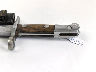 Schweiz,  Seitengewehr Modell 1911 für K31 und K11, Hersteller Waffenfabrik Neuhausen