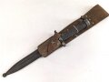 Schweden, Seitengewehr Modell 1896, im Koppelschuh. Ungereinigtes Stück