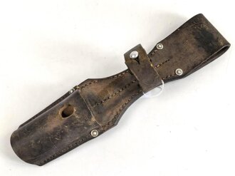 Koppelschuh zum Seitengewehr M84/98 zum K98 der Wehrmacht. Guter Zustand, datiert 1938