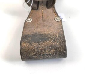 Koppelschuh zum Seitengewehr M84/98 zum K98 der Wehrmacht. Guter Zustand, datiert 1938